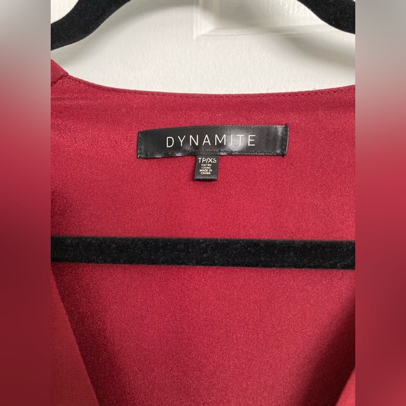 Dynamite button down mini dress. - Picture 2 of 3